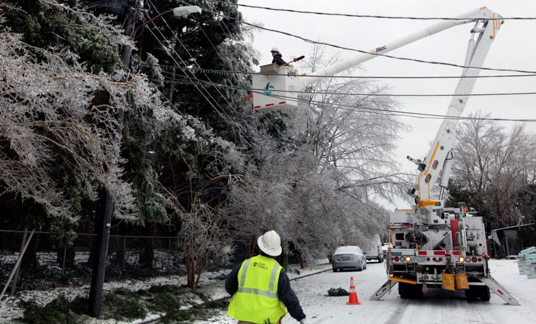 Tormenta invernal en EU deja lluvia, nieve y fuertes vientos en varios estados