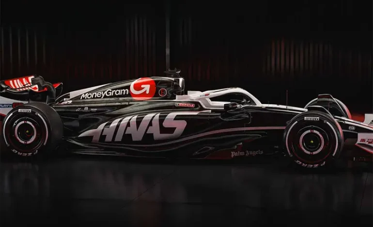 Haas F1 presenta su dinámico auto VF-24