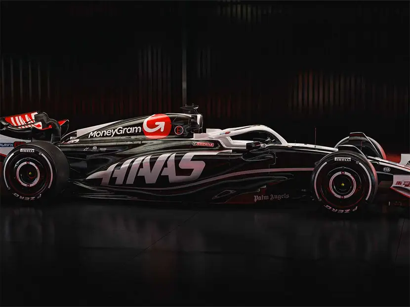 Haas F1 presenta su dinámico auto VF-24